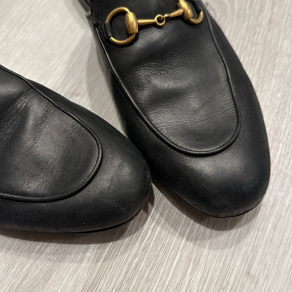 Gucci Princetown Leather Slipper - Picture 2 of 5